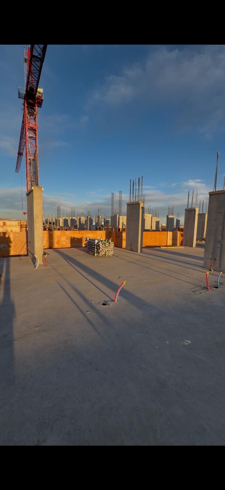 Detail of high-quality concrete finishing